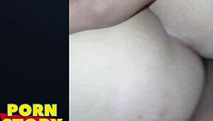 Lucky guy gets aroused watching his chubby Latina wife.