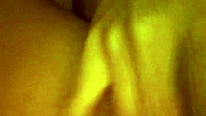 Horny petite slut masturbates intensely and cums loudly in close-up