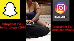 Indian Couple Enjoys Hotel Stay With Intimate Moments