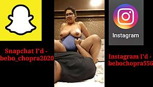 Indian Couple Enjoys Hotel Stay With Intimate Moments