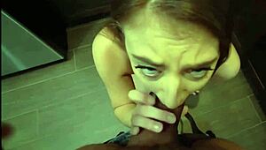 Big ass step sister naked in the kitchen POV with Gia Derza and Tony Profane