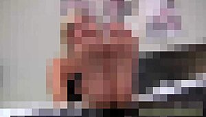 she notices you peeking at her feet in this femdom scene