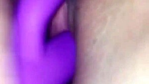 intense solo pussy masturbation session