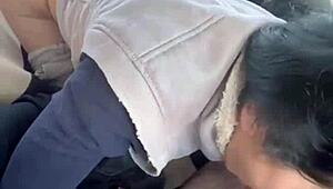 i was looking at her perfect ass as she sucked my cock out of me