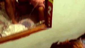 Argentinian girl bent over for doggystyle fucking