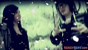 I'm a Leeds nerd getting head from a tricked British girl.