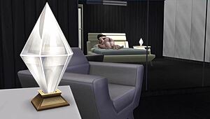 My New Roommate Is A Futanari In Sims 4