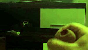 Victoria June Delivers Intense Handjob Leading to Explosive Cumshot on Her Pussy