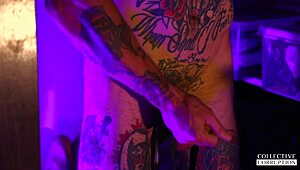 Self Bondage And Edging Ravyn Alexa And Heavybondage4life In Intimate Intense Bondage Scene