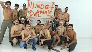 i joined the wild orgy with thirteen bareback bricklayers at the construction site