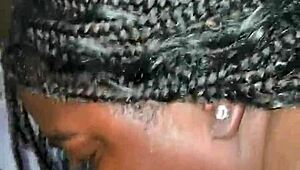 The SLUT is SUCKING and SWALLOWING it ALL in this intense scene