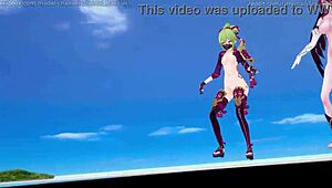 Rosaria asks, Want to rockabye with Kuki Shinobu in Genshin?