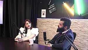 Lady Snow explores fun fetish in sheer red lingerie! 😍