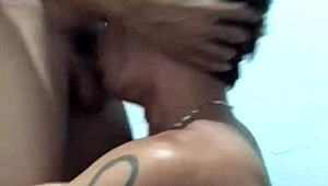 sucked boy's large penis then penetrated him deliciously