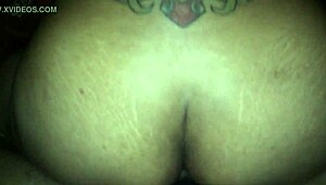 Ebony Woman in POV Scene