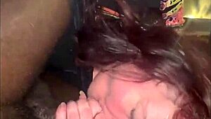 missr8 says, 'i love sucking this big black cock'