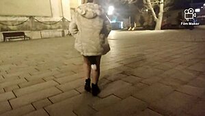 Hey Ariela, why strut with an anal plug in public streets?