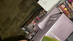 Nasty Street Girl Rips Clothes And Strips Shaved Pussy In Dumpster!