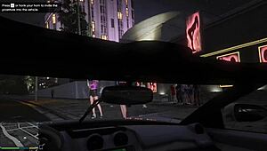 In GTA 5, I picked up a hooker in the car and had sex with her in first person