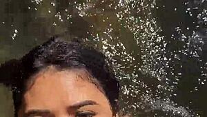 jungle sex with unknown girl in colombian river