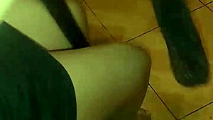 My boyfriend records our anal session in the lodging after