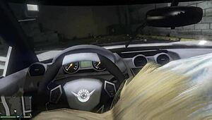 In GTA 5, I picked up a hooker in the car and had sex with her in first person