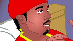 Mia's perfect bubble butt bet and intense blowjob