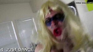 cute ladyboy dreams of being lady gaga