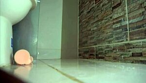 Ass fucking with dildo leads to unexpected urination