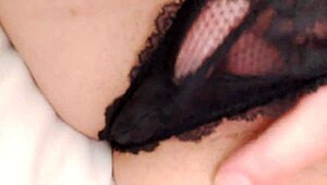 Golden Tigre Spanks Wet Pussy for Strapon