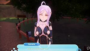 Monster Girl Island Patreon Hentai Game Ep 9 Features Sexy Doll Dance Moves.