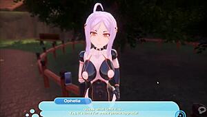 Monster Girl Island Patreon Hentai Game Ep 9 Features Sexy Doll Dance Moves.