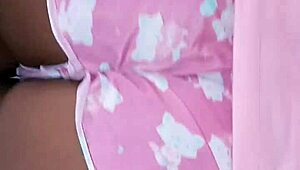 Latina neighbor fucked in lingerie