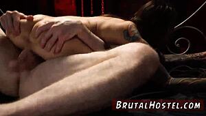 the teen in bondage got dominated hard in her scanty bikini, bound and extreme