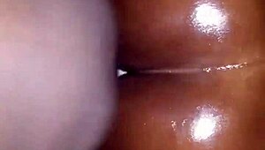 i'm giving her big wet oiled creamy backshots, it's so slippery and fun