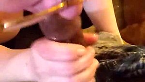 Mizz May Sucks That Big Black Cock in Interracial BJ!