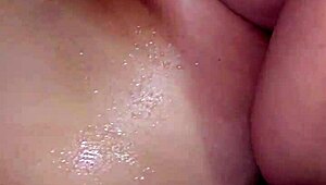 Mom's Steamy Shower Encounter with Big Tits