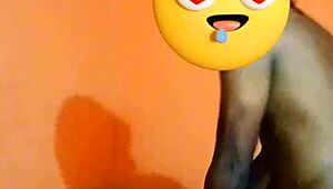 sweet little 18+ teen exploring her wild side with black ebony vibe