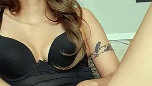 Gweenblack用天然大奶指导打飞机😏热辣巴西熟女指令