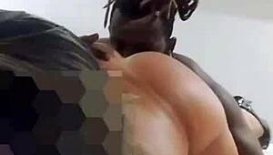 WIFE HOTWIFE AND LOVER HUMILIATE CUCKOLD BY BANISHING HIM FROM BEDROOM