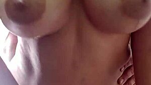 Intense sex in kitchen with employee, feeling her big ass in doggy style.