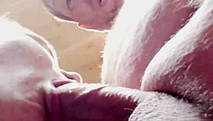 plump wife intensely sucks husband's big dick