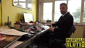 i got rough with misha mayfair, spanking her big natural tits in doggystyle sex