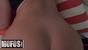 Rharri rhound chases ass in public pickup fantasy