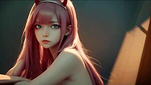 Ai generated Zerotwo awaits you