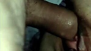 just messing around with my wife's tight ass, fingering her deep before some wild anal action. gotta love those milf curves!