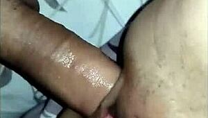 just messing around with my wife's tight ass, fingering her deep before some wild anal action. gotta love those milf curves!