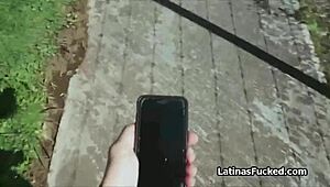 Super Cute Latina Amateur Meets Cock On Her First Casting