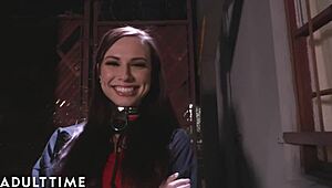 Adult Time Aidra Fox Fucks In Shower During Deepthroat Casting