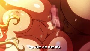 in seika jogakuin ep 4, the girls get into some hardcore blowjobs and creampies with the old man